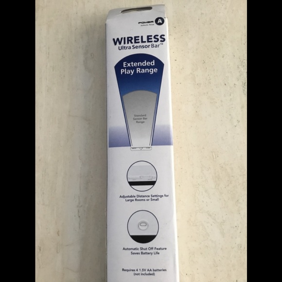 Wii Sensor Bar Wireless Ultra Power A Nintendo Wii U New - Picture 6 of 15